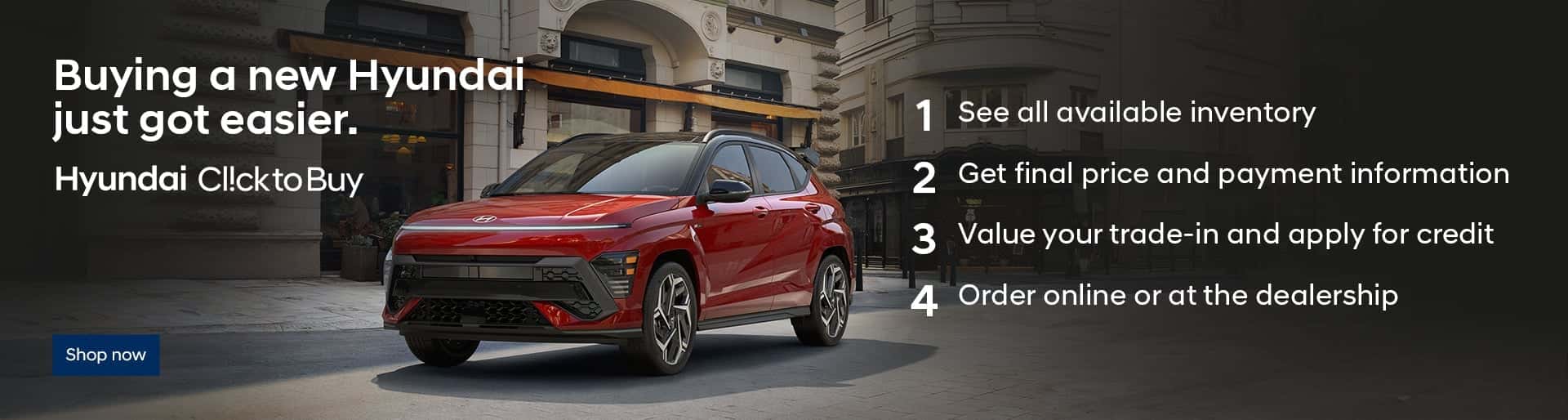 Buying a new Hyundai