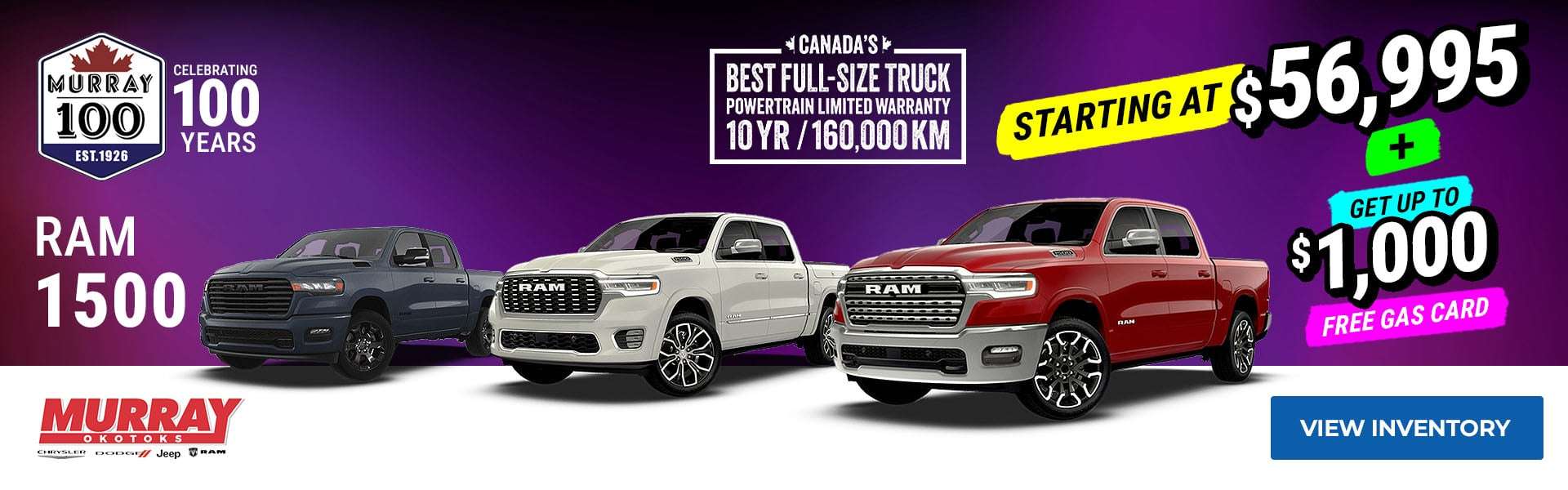RAM 1500 Offer