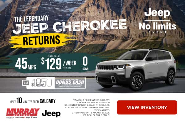 Cherokee Offer Jeep No Limits
