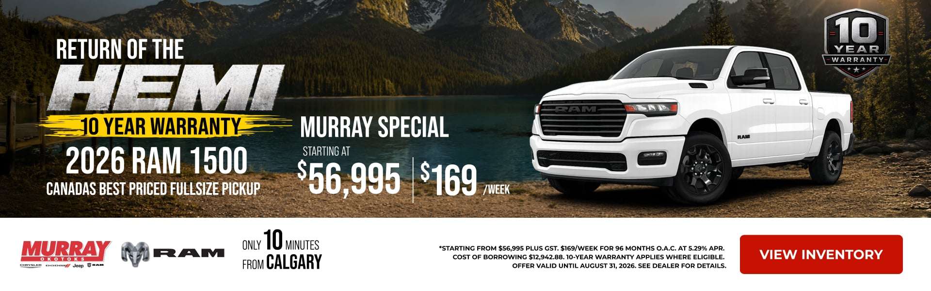 Ram 1500 HEMI Offer Murray Special
