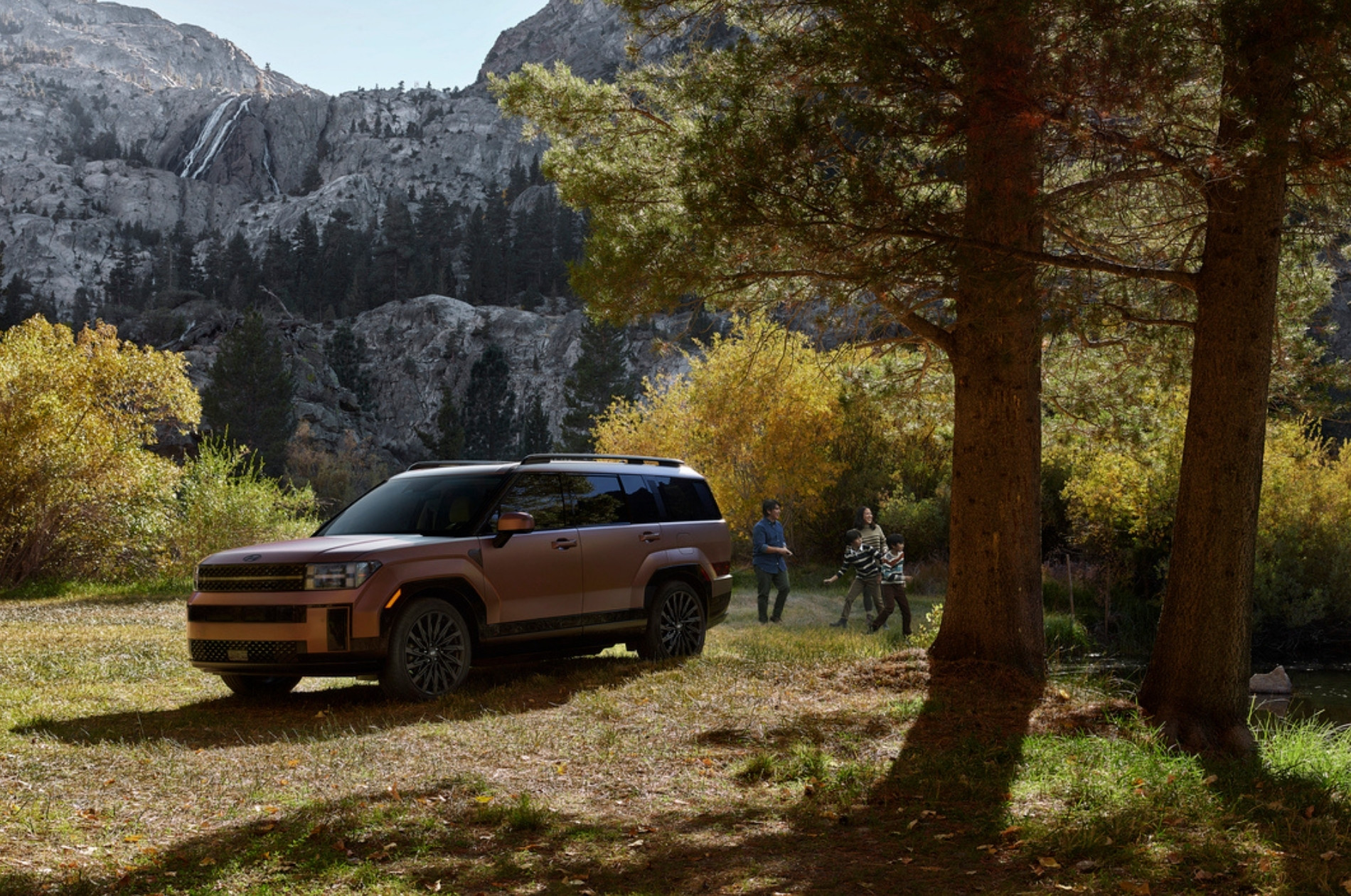 Hyundai hybrid SUV for summer road trips from White Rock